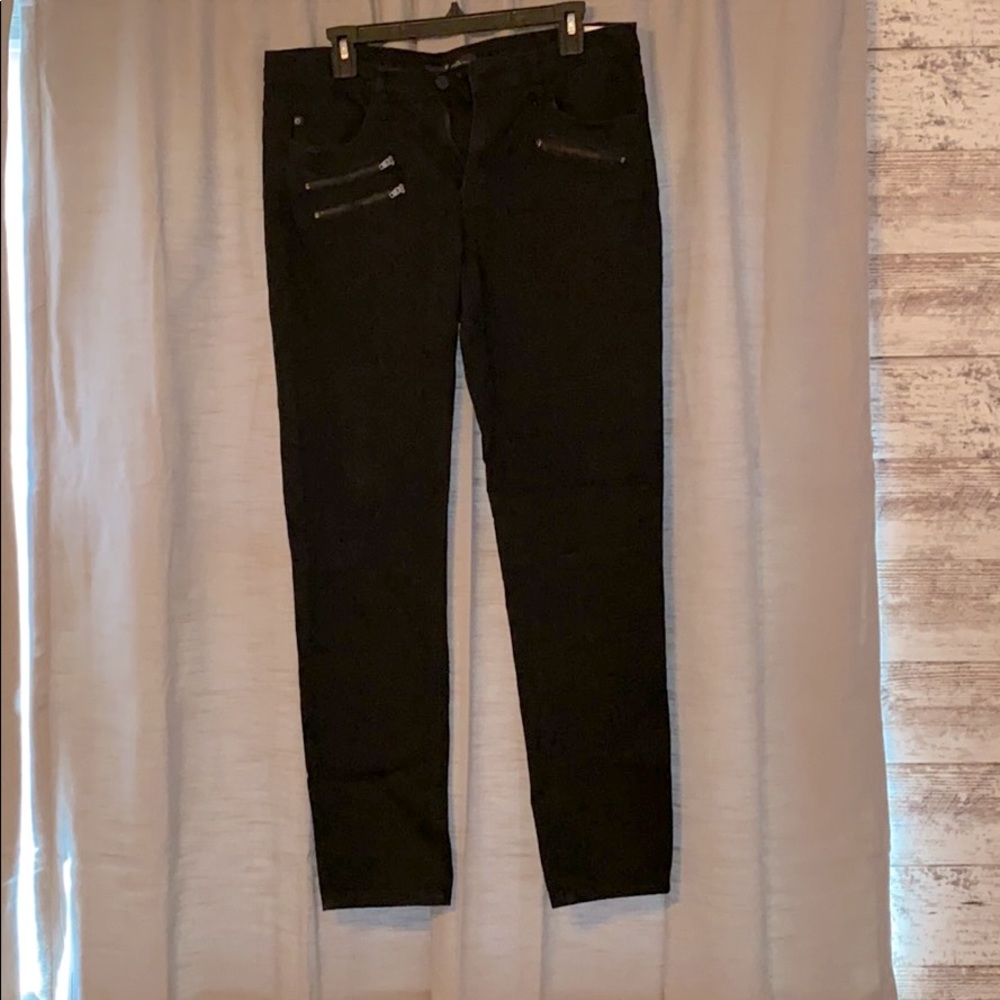 Black skinny Kancan pants